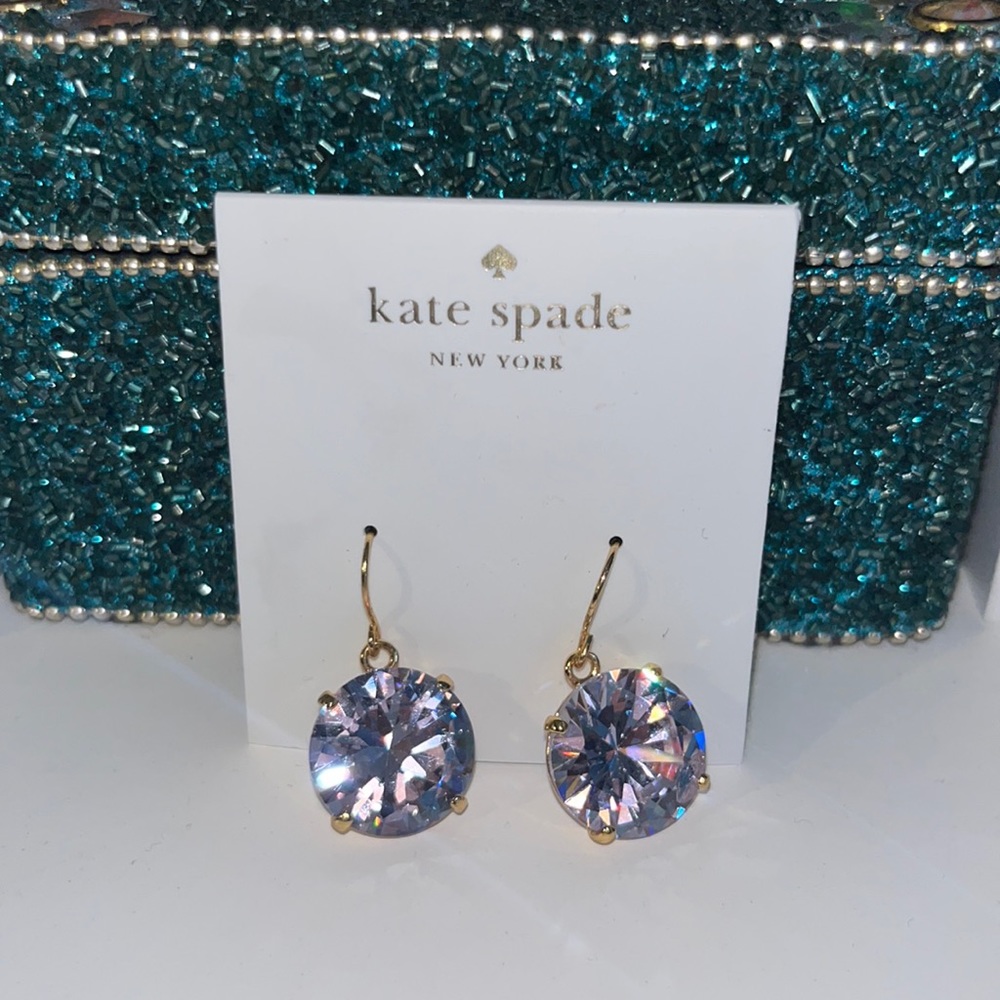 Kate Spade Crystal Drop Earrings